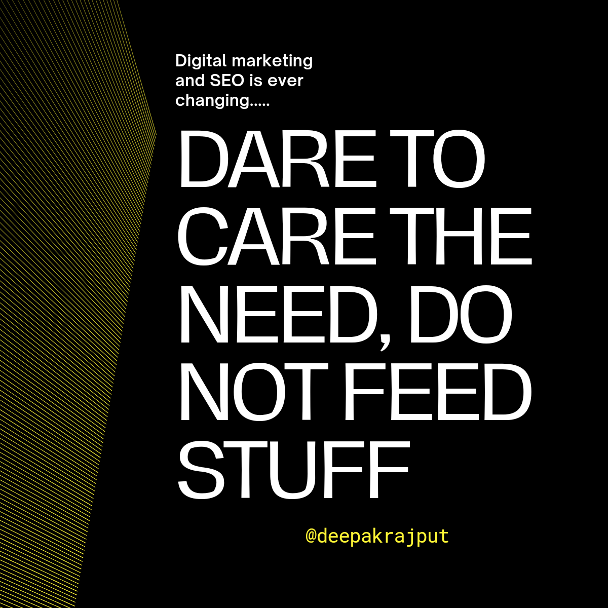 Fikii visual about focusing on user needs in digital marketing and SEO